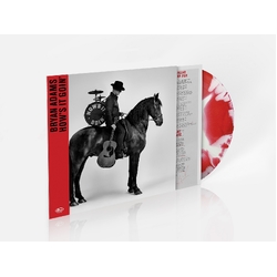 Bryan Adams How's It Goin LIMITED RED & WHITE SUNBURST VINYL LP