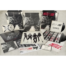 Motley Crue Too Fast For Love LIMITED SUPER DELUXE EDITION VINYL 5 LP / VINYL 7INCH / CASSETTE BOX SET