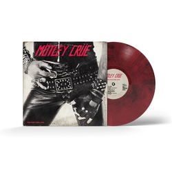 Motley Crue Too Fast For Love ANNIVERSARY EDITION RED BLACK VINYL LP