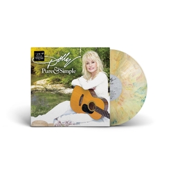 Dolly Parton Pure & Simple 10 Year Anniversary Edition LIMITED WATERCOLOR DREAM VINYL LP