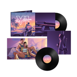 Various Artists Grand Theft Auto VI The Album GATEFOLD SOUNDTRACK BLACK VINYL 2 LP