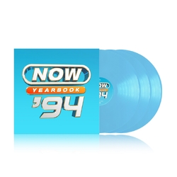 Various Artists NOW Yearbook 1994 BRIGHT BLUE VINYL 3LP