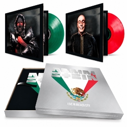 Rammstein Live In Mexico City LIMITED RED WHITE GREEN AND SPLATTER VINYL 4LP GATEFOLD