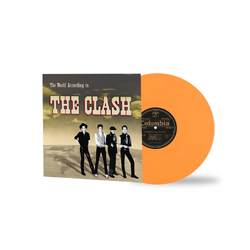 The Clash The World According to The Clash REMASTER ORANGE VINYL LP