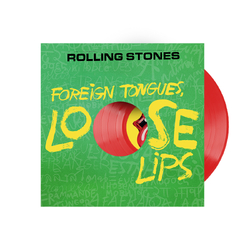 Rolling Stones Foreign Tongues Loose Lips LIMITED EDITION RED VINYL 12" EP plus CD ALBUM