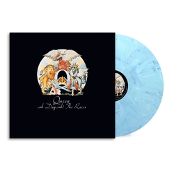 Queen A Day At The Races 50th Anniversary BLUE MARBLED VINYL LP