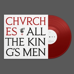 Chvrches All The King's Men INDIE RETAIL EXCLUSIVE APPLE COLOR VINYL LP
