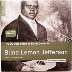 Blind Lemon Jefferson Rough Guide To Blind Lemon Jefferson ( LP) Vinyl LP