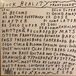 Frantzvaag Solo Super (Full Cover+ W/ Poster By Stefan Marx) Vinyl 12In X2