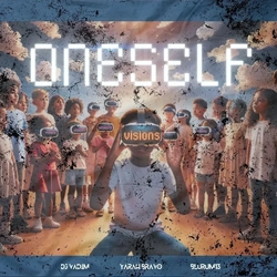 One Self Visions TRANSPARENT RED VINYL LP