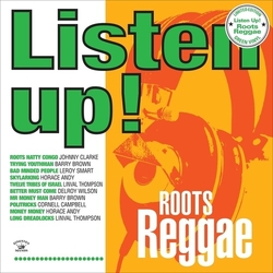 Kingston Sounds Presents Listen Up! Roots Reggae GREEN VINYL LP