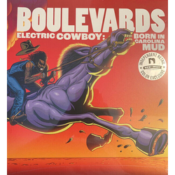 Boulevards Electric Cowboy: Born In Carolina Mud (Indie Exclusive Red & Black Swirl Vinyl) Vinyl LP