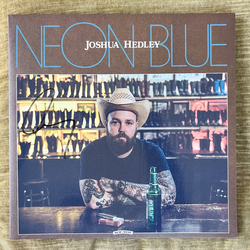 Joshua Hedley Neon Blue VINYL LP
