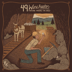 49 Winchester Fortune Favors The Bold (Indie Exclusive Translucent Orange Vinyl) Vinyl LP