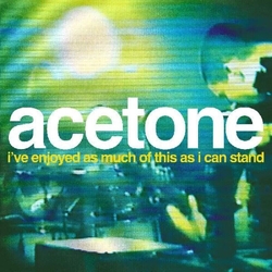 Acetone I'Ve Enjoyed As Much Of This As I Can Stand - Live At The Knitting Factory Nyc: May 31 1998 CLEAR VINYL LP
