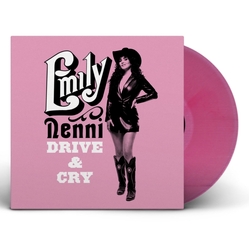 Emily Nenni Drive & Cry INDIE EXCLUSIVE TRANSPARENT PINK VINYL LP