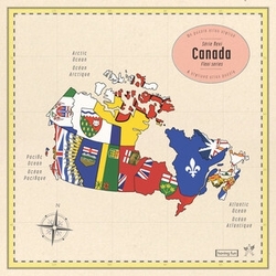 Map Of Canada Puzzle Series Box Set VINYL LP BOX SET