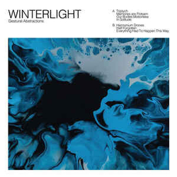 Winterlight Gestural Abstractions (Blue With Black Splatter Vinyl) Vinyl LP