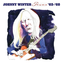 Johnny Winter Texas '63-'68 WHITE VINYL LP