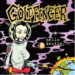 Goldfinger Hello Destiny PURPLE BLAST VINYL LP