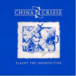 China Crisis Flaunt The Imperfection BLUE VINYL LP