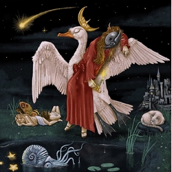 Magdalena Bay 7In - Second Sleep / Star Eyes MARBLED IN MIDNIGHT MIST VINYL 7INCH