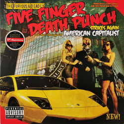 Five Finger Death Punch American Capitalists 10Th Anniversary Gold Vinyl Edition VINYL LP