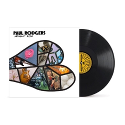 Paul Rodgers Midnight Rose VINYL LP IN SPOT-VARISHED SLEEVE