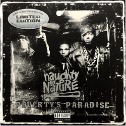 Naughty By Nature Poverty's Paradise 25TH ANNIVERSARY EDITION LIMITED 180GM COLOURED VINYL 2LP + 7INCH IN SPOT-VARNISHED SLEEVE