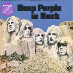 Deep Purple In Rock REMASTERED HEAVYWEIGHT PURPLE VINYL LP