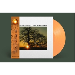 The Mountain Goats The Sunset Tree 20TH ANNIVERSARY EDITION LIMITED APRICOT VINYL LP WITH OBI-STRIP