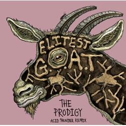 Sleaford Mods Elitest Goat THE PRODIGY ACID THUNDER MIX GOLD VINYL 7INCH
