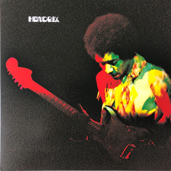 Jimi Hendrix Band Of Gypsys 50TH ANNIVERSARY EDITION RED MARBLED VINYL LP + BOOKLET