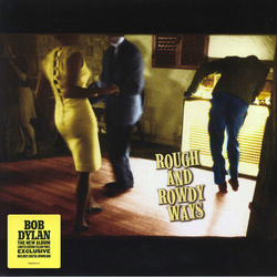 Bob Dylan Rough & Rowdy Ways LIMITED YELLOW MARBLED VINYL 2LP + MP3 DOWNLOAD CODE