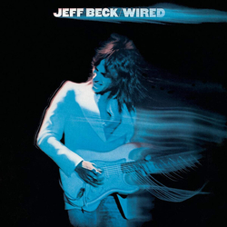 Jeff Beck Wired REISSUE LIMITED BLUE MARBLED VINYL LP
