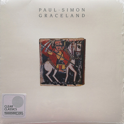 Paul Simon Graceland REISSUE LIMITED CLEAR VINYL LP + MP3 DOWNLOAD CODE