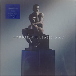 Robbie Williams Xxv LIMITED BLUE VINYL LP