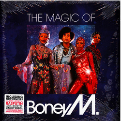 Boney M The Magic Of Boney M SPECIAL REMIX EDITION LIMITED PINK & BLUE VINYL 2LP