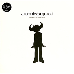 Jamiroquai Emergency On Planet Earth REISSUE CLEAR VINYL 2LP + INSERT IN SPOT-VARNISHED SLEEVE