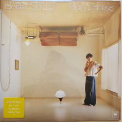Harry Styles Harry's House LIMITED 180GM TRANSLUCENT YELLOW VINYL LP + BOOKLET + POSTCARD IN SPOT-VARNISHED SLEEVE