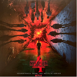 Various Stranger Things 4 SOUNDTRACK LIMITED TRANSPARENT RED VINYL 2LP + INSERT