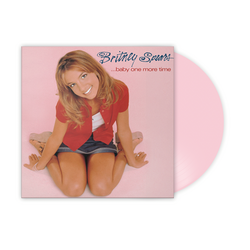 Britney Spears Baby One More Time REISSUE LIMITED PINK VINYL LP + INSERT
