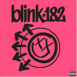 Blink 182 One More Time COKE BOTTLE CLEAR VINYL LP + INSERT