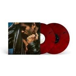 George Michael Faith REISSUE RED & BLACK MARBLED VINYL 2LP