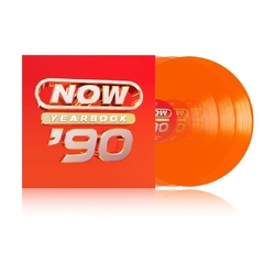 Various Now: Yearbook 1990 TRANSLUCENT ORANGE VINYL 3LP