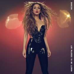 Shakira Las Mujeres Ya No Lloran TRANSLUCENT RUBY RED SMOKEY VINYL 2LP + BOOKLET