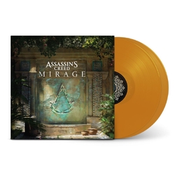 Brendan Angelides Assassin's Creed: Mirage SOUNDTRACK LIMITED AMBER VINYL 2LP + INSERT WITH OBI-STRIP