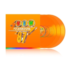 Various Now Yearbook 1987 ORANGE VINYL 3LP