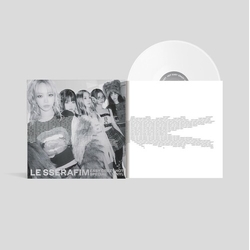 Le Sserafim Easy Crazy Hot Special Vinyl 'SILVER WHITE' VINYL LP + INSERTS + POSTCARDS + PHOTO CARDS + STICKER