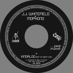 Jj/Mophono Whitefield Vindaloo VINYL 7INCH + MP3 DOWNLOAD CODE LIMITED TO 300 COPIES